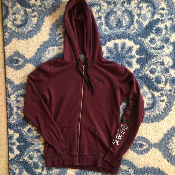 PINK Victoria's Secret Tops - ⭐️3 for $20 Sale‼️ VS PINK Zipper Sweatshirt